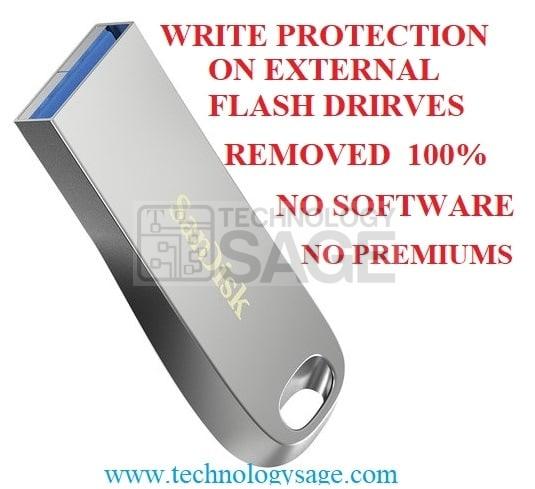 how to lock a flash drive